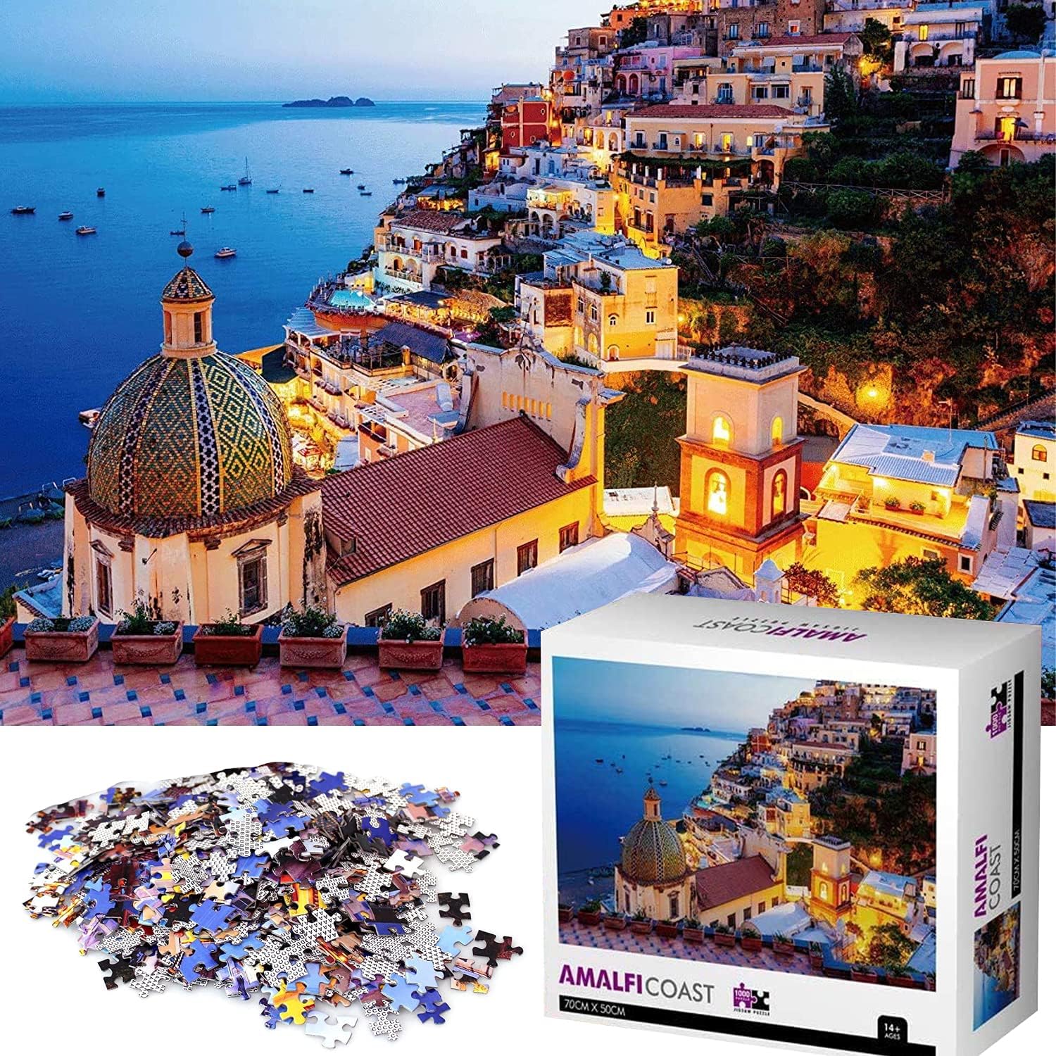 Jigsaw Puzzle Adult - Teka-teki Jigsaw 1000 buah permainan Puzzle