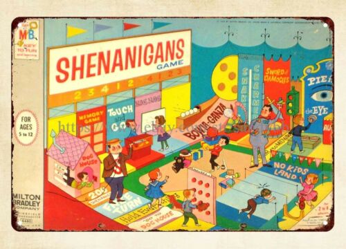 Board Game Store - Papan Permainan Shenanigans 1964, papan tanda