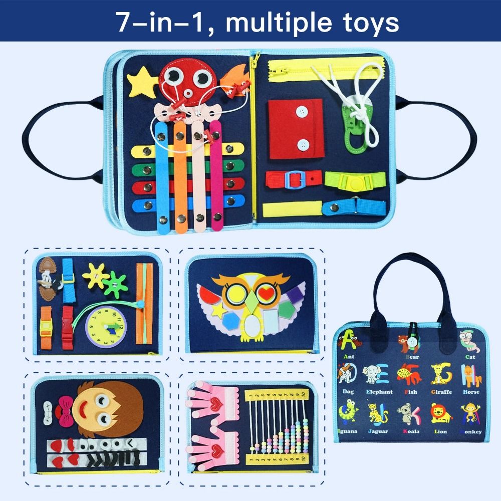 Board Game Of Life - Papan Aktivitas Felt Lucu Kreatif Kartun