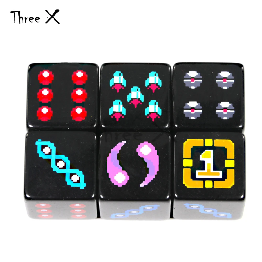 6 Gaya Logo Set Dadu Digital 1 - Board Game Logo ulasan dan harga