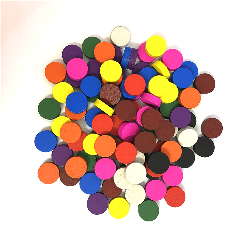 100 buah Diameter 15*5MM poton - Board Game Sequence ulasan dan harga