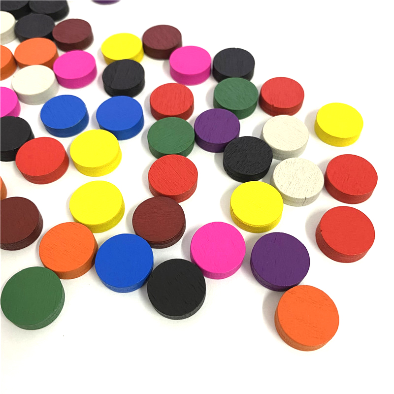 100 buah Diameter 15*5MM poton - Board Game Sequence ulasan dan harga