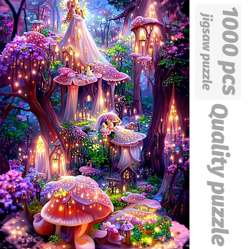 1000pcs Puzzle Hutan Ajaib unt - Jigsaw Puzzle Adult ulasan dan harga