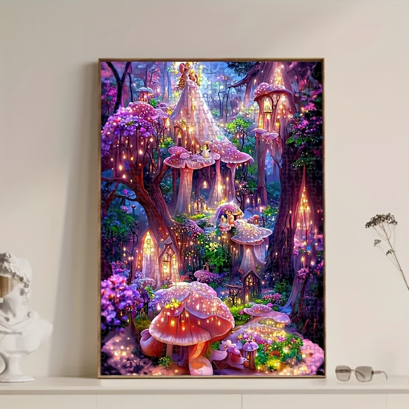 1000pcs Puzzle Hutan Ajaib unt - Jigsaw Puzzle Adult ulasan dan harga
