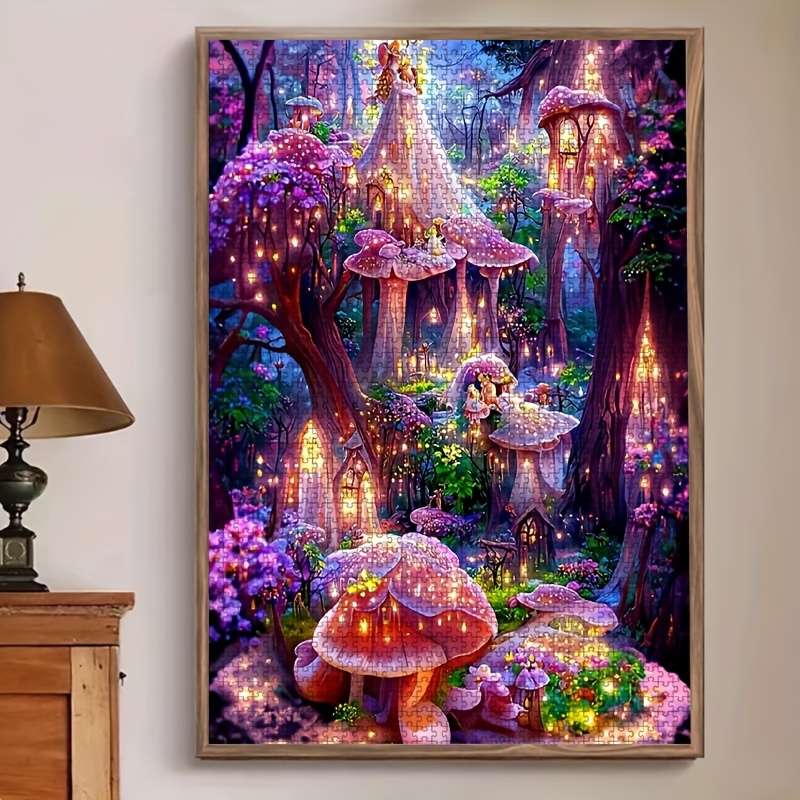 1000pcs Puzzle Hutan Ajaib unt - Jigsaw Puzzle Adult ulasan dan harga