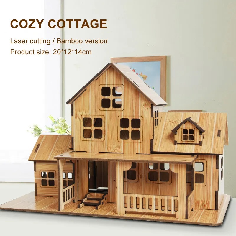 Permainan Model Puzzle Kayu 3D - Jigsaw Puzzle Adult ulasan dan harga