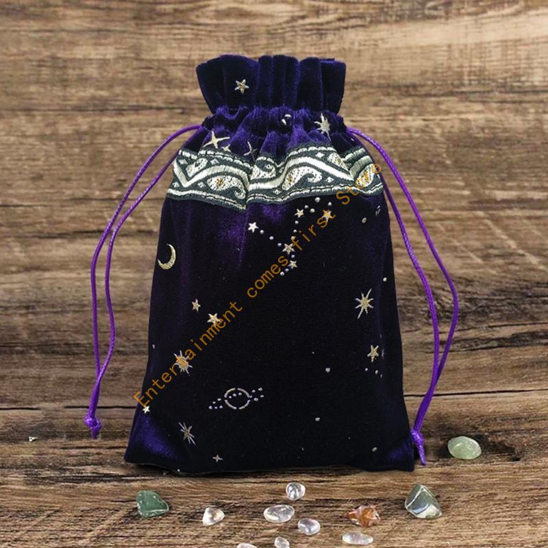 Tas Serut Dadu Tas Tarot Flane - Board Game Store ulasan dan harga