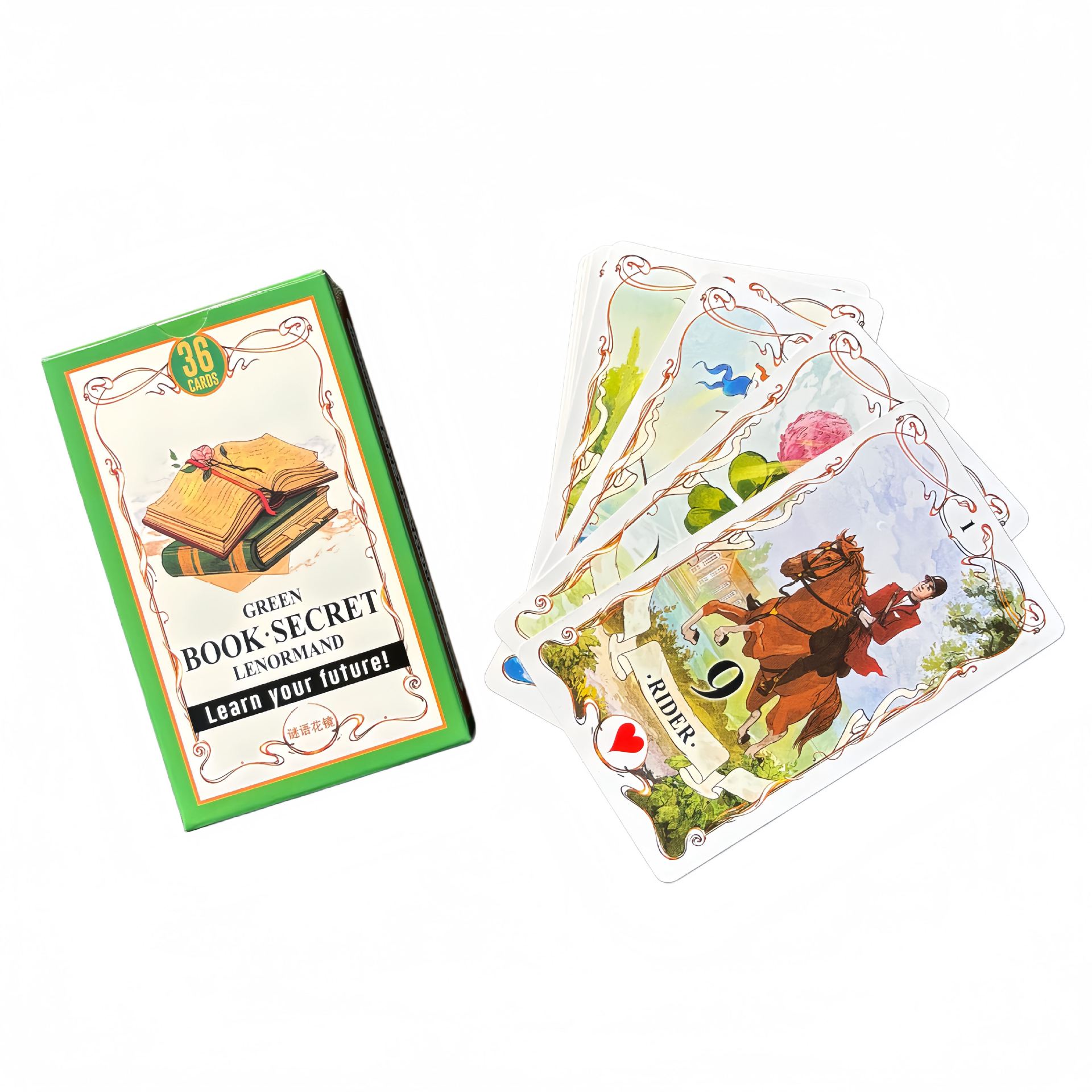 Kartu Ramalan Lenormand Green  - Board Game Of Life ulasan dan harga