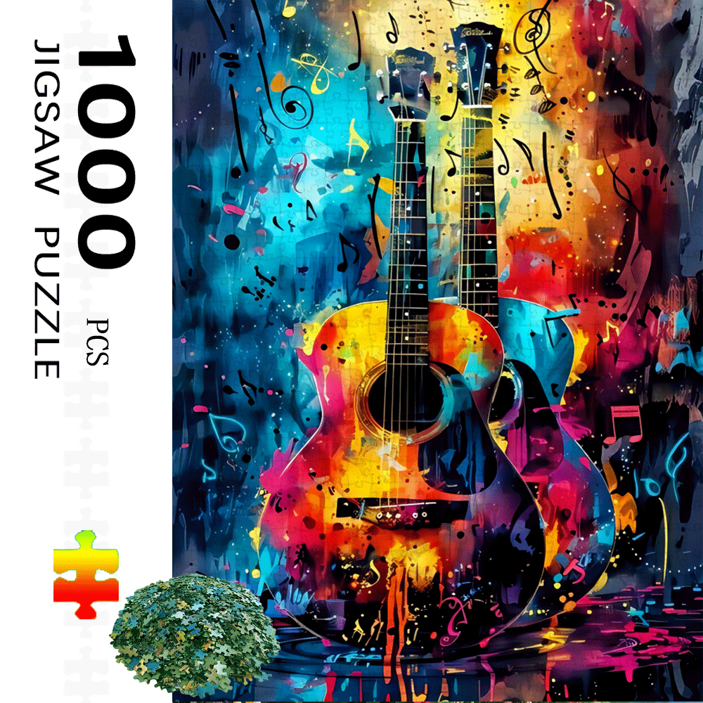 1000pcs Puzzle Bertema Musik u - Jigsaw Puzzle Adult ulasan dan harga