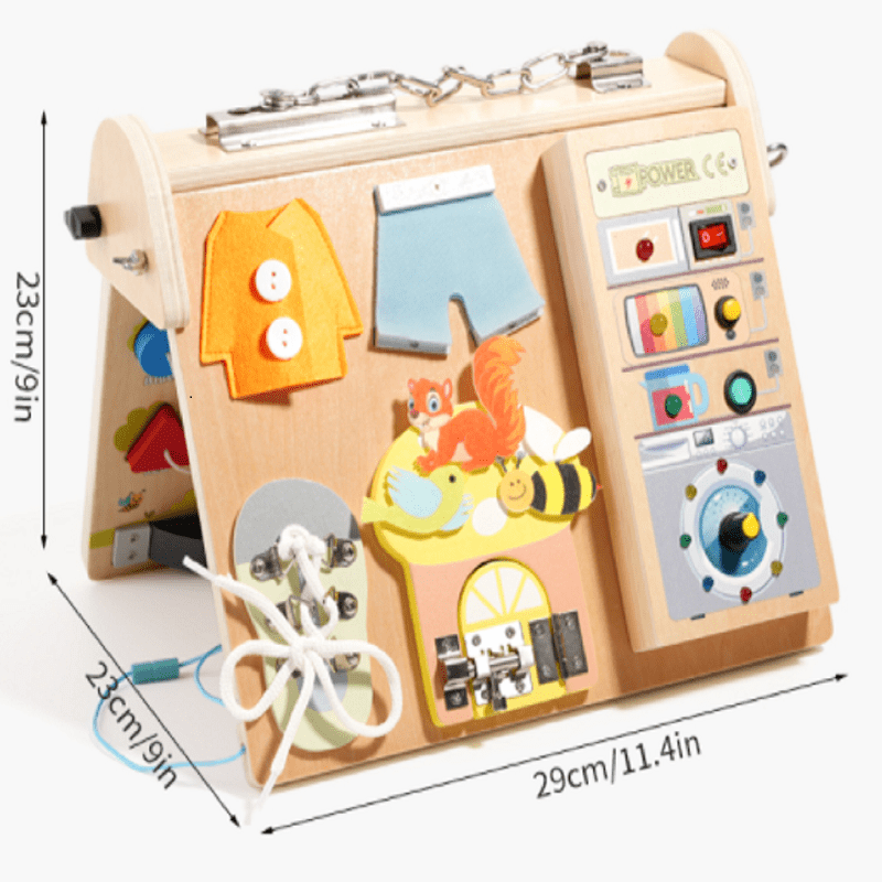 Papan Aktivitas Kayu 4-in-1 de - Board Game Of Life ulasan dan harga