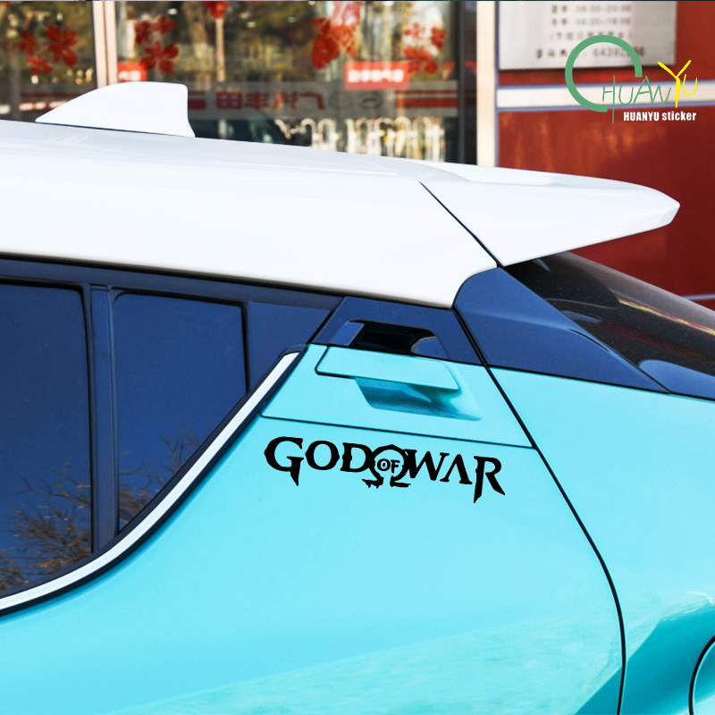 Stiker mobil Logo Game God of  - Board Game Logo ulasan dan harga
