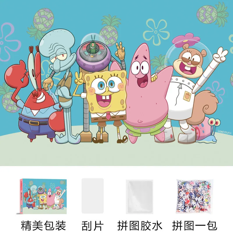 1000 Potong Puzzle SpongeBob S - Jigsaw Puzzle Adult ulasan dan harga