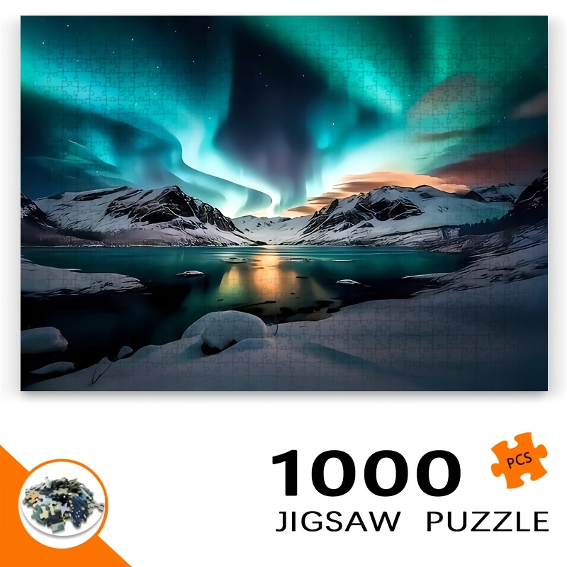 1000pcs Puzzle Jigsaw Aurora B - Jigsaw Puzzle Adult ulasan dan harga