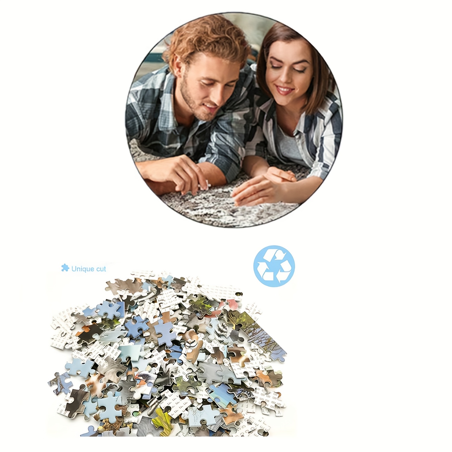 1000pcs Puzzle Jigsaw Danau Mo - Jigsaw Puzzle Adult ulasan dan harga