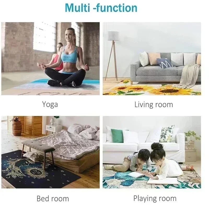 Karpet Bulat Bermotif Kartu Po - Board Game Hotel ulasan dan harga